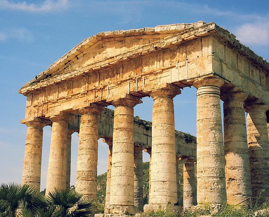 Greek Temple, Segesta Photograph by By Bruce Calder