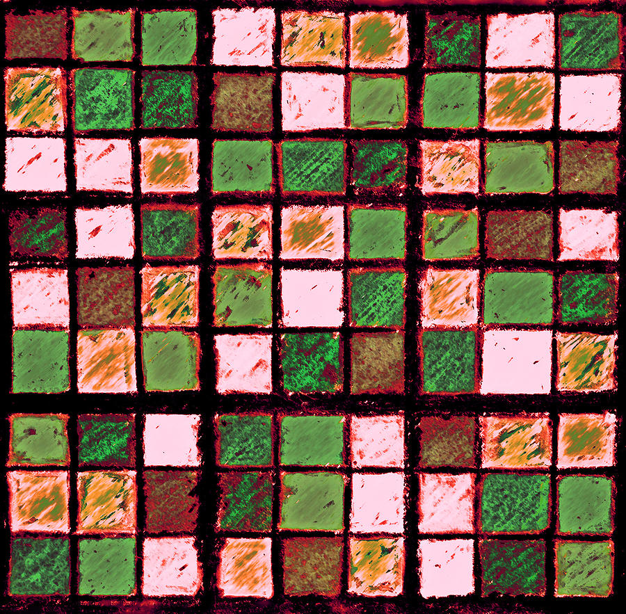 Green and Brown Sudoku Photograph by Karen Adams
