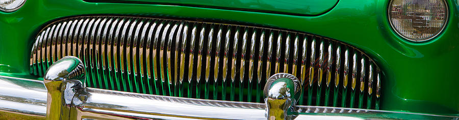 Green and chrome teeth Photograph by Mick Flynn