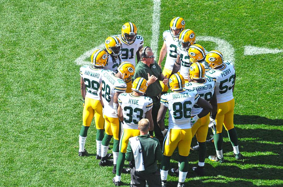Green Bay Packers Photograph by Lori Strock