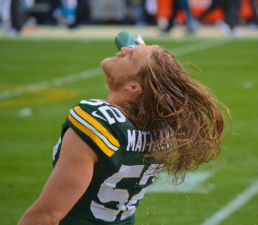 Clay Matthews Photograph by Melody Yerge - Pixels