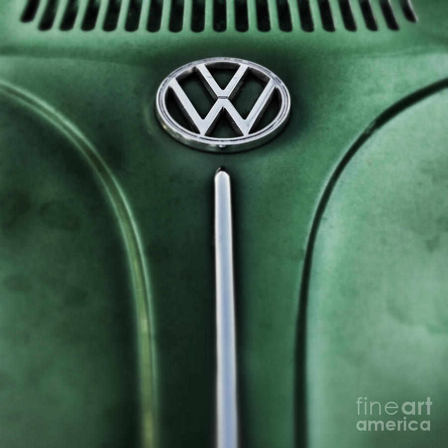 Car Photograph - Green Bug by Neil Overy