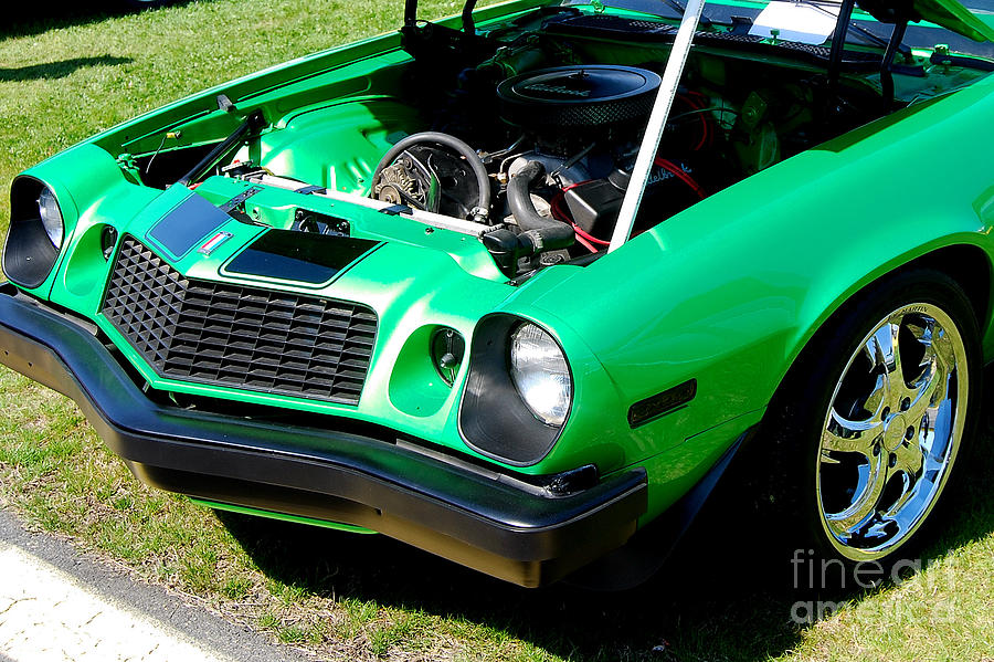 green Camaro Photograph by Mark Spearman - Fine Art America