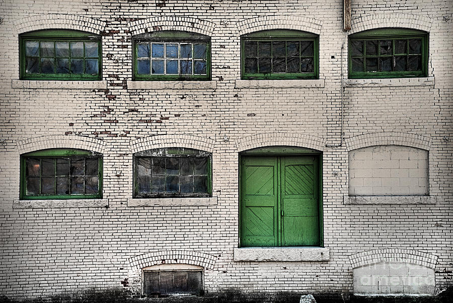 Green Door Photograph by Alana Ranney