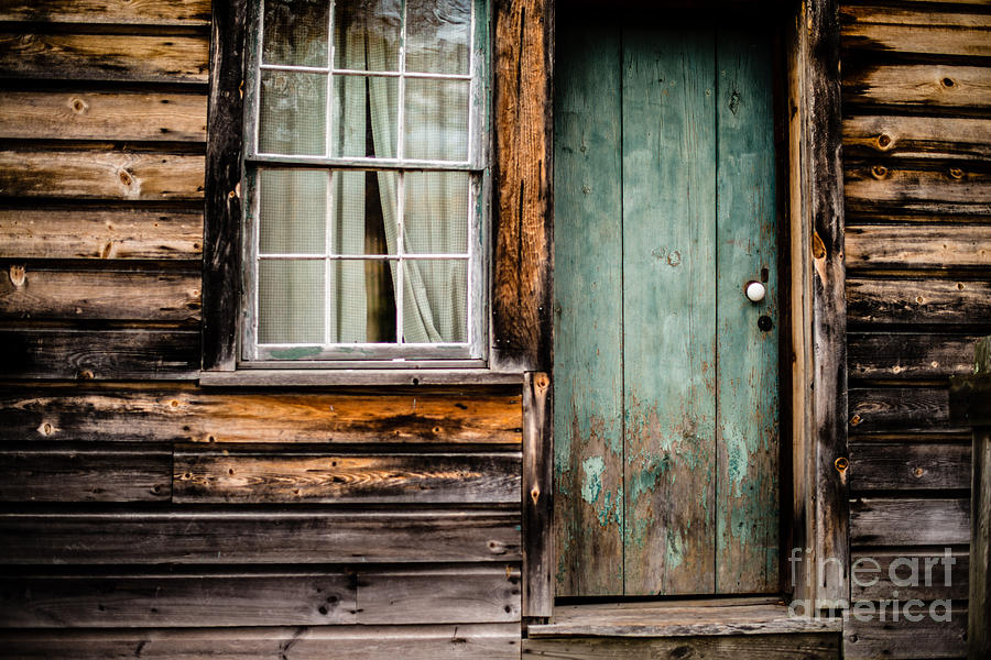 Green Door Photograph by Pamela Taylor