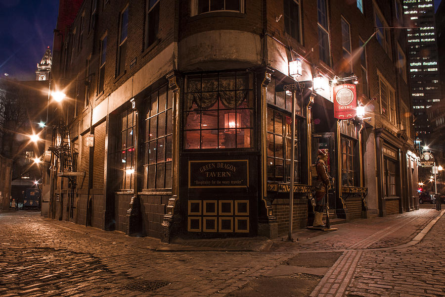 Green Door Tavern Boston  Photograph by John McGraw