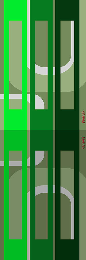 Abstract Photograph - Green Exterior by Tina M Wenger