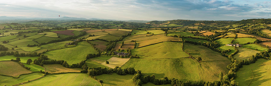 Green Fields Farms Summer Landscape Photograph by Fotovoyager
