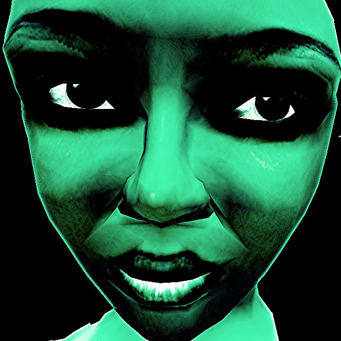 Green Girl Digital Art By Nancy Forever Pixels