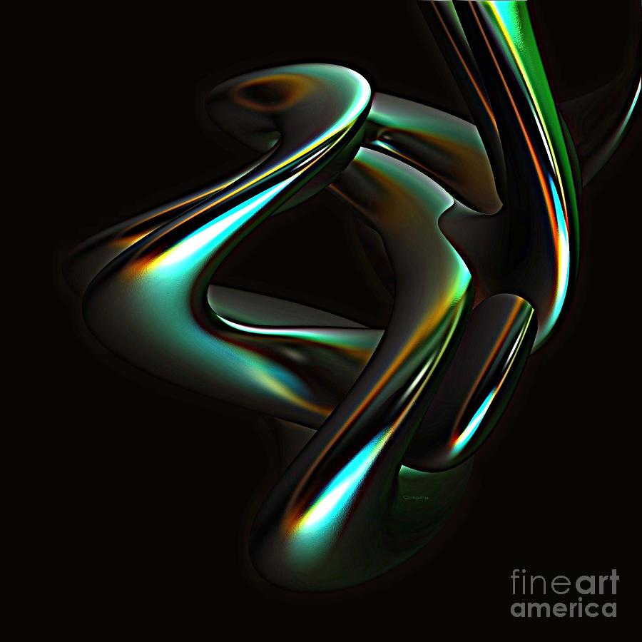 Twisted Steel Digital Art by Greg Moores