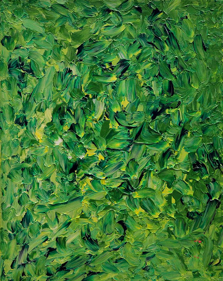 Green Painting by Greg Pitts