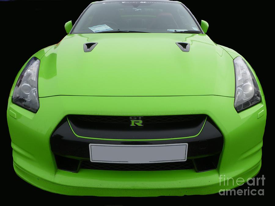 Green GTR Photograph by Vicki Spindler