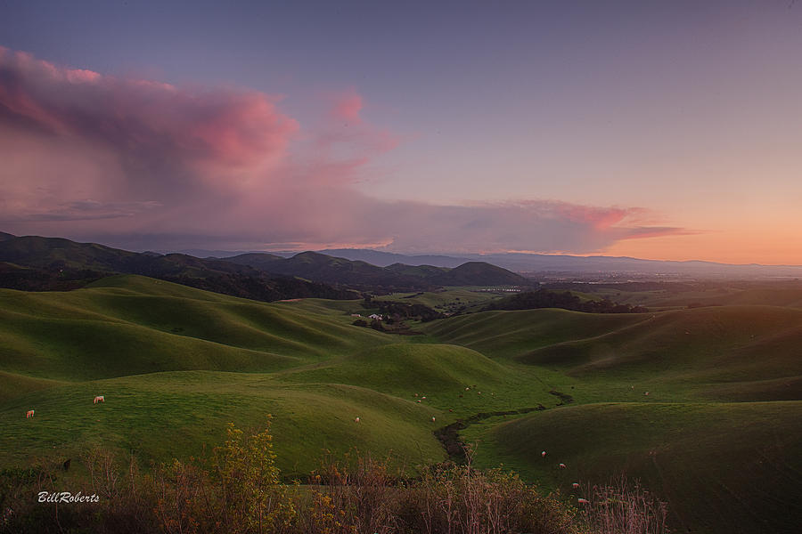 Green Hills of Monterey County Photograph by Bill Roberts