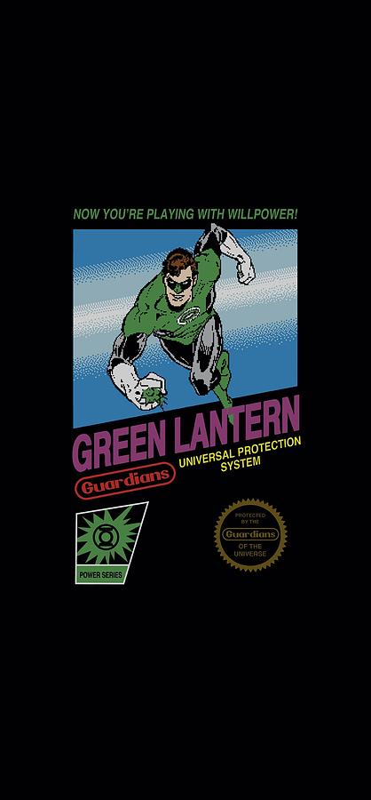 Green Lantern Digital Art - Green Lantern - Box Art by Brand A