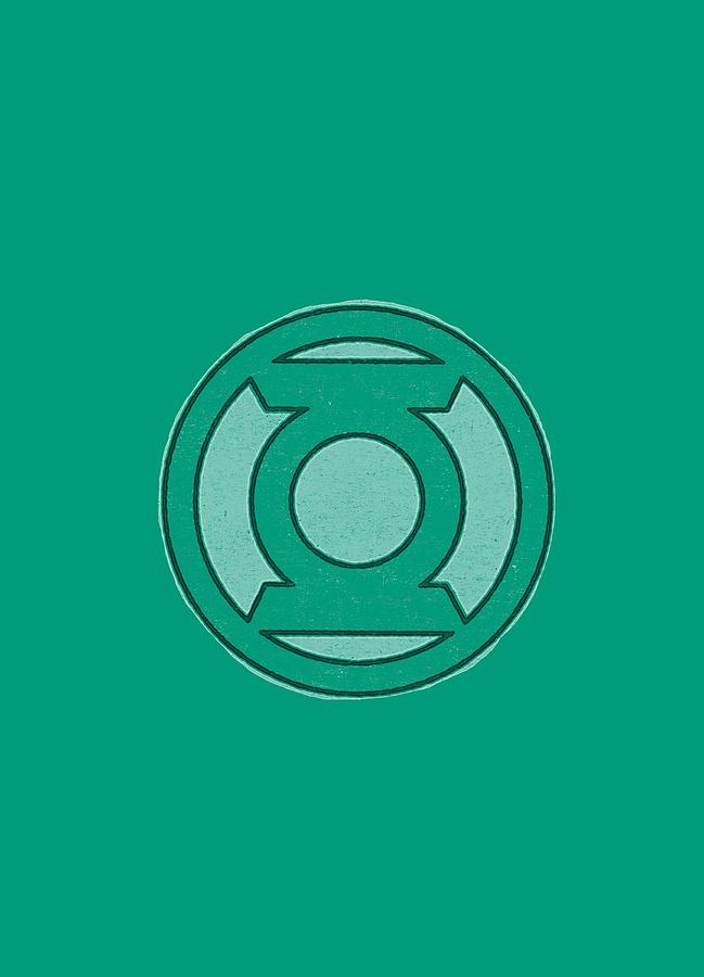Green Lantern Digital Art - Green Lantern - Hand Me Down by Brand A