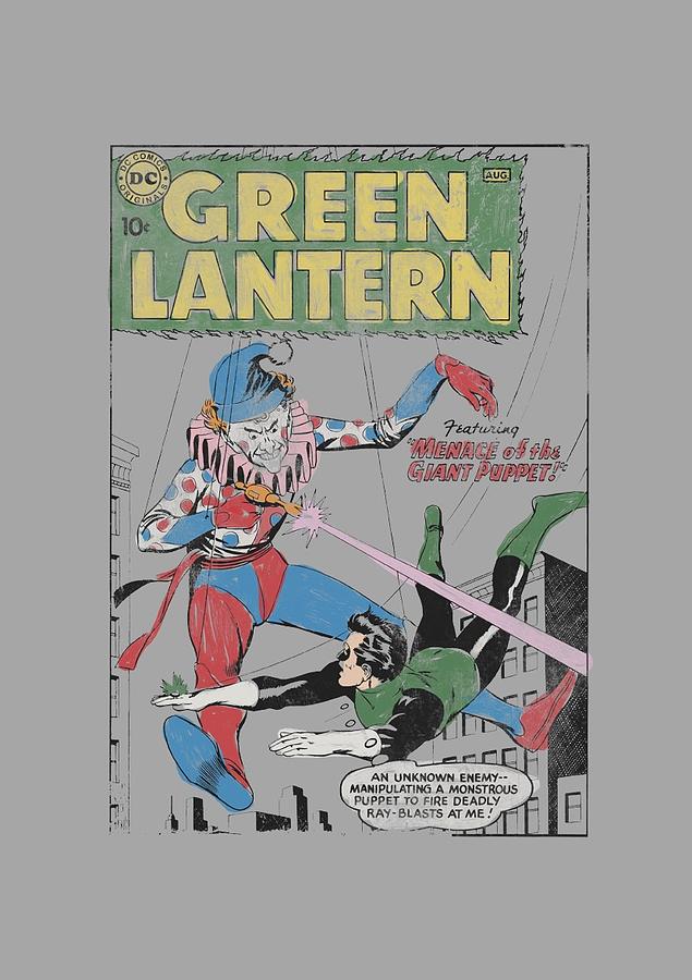 Green Lantern Digital Art - Green Lantern - Puppet Menace by Brand A