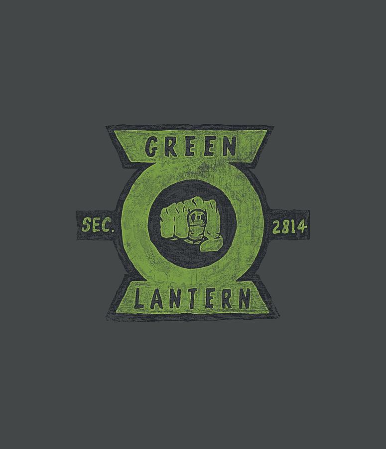 Green Lantern Digital Art - Green Lantern - Section by Brand A