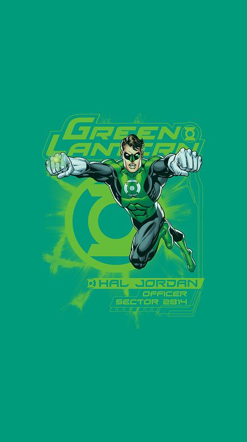 Green Lantern Digital Art - Green Lantern - Sector 2814 by Brand A