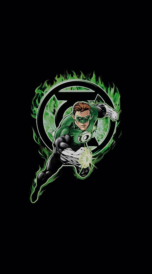 Green Lantern Digital Art - Green Lantern - Space Cop by Brand A