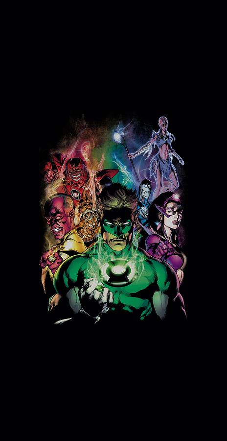 Green Lantern Digital Art - Green Lantern - The New Guardians by Brand A