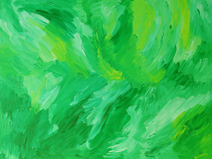Green Mother Painting by Ralph White