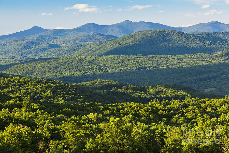 Green Mountains Of Vermont Photograph By Alan L Graham Fine Art America