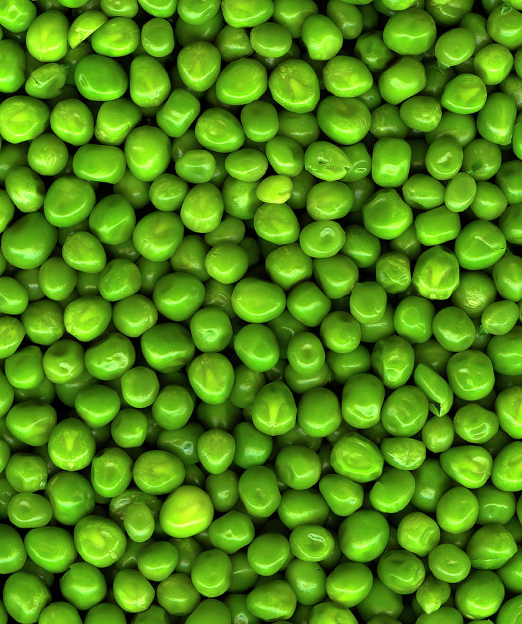 Green Peas, Close Up Photograph by Thomas J Peterson