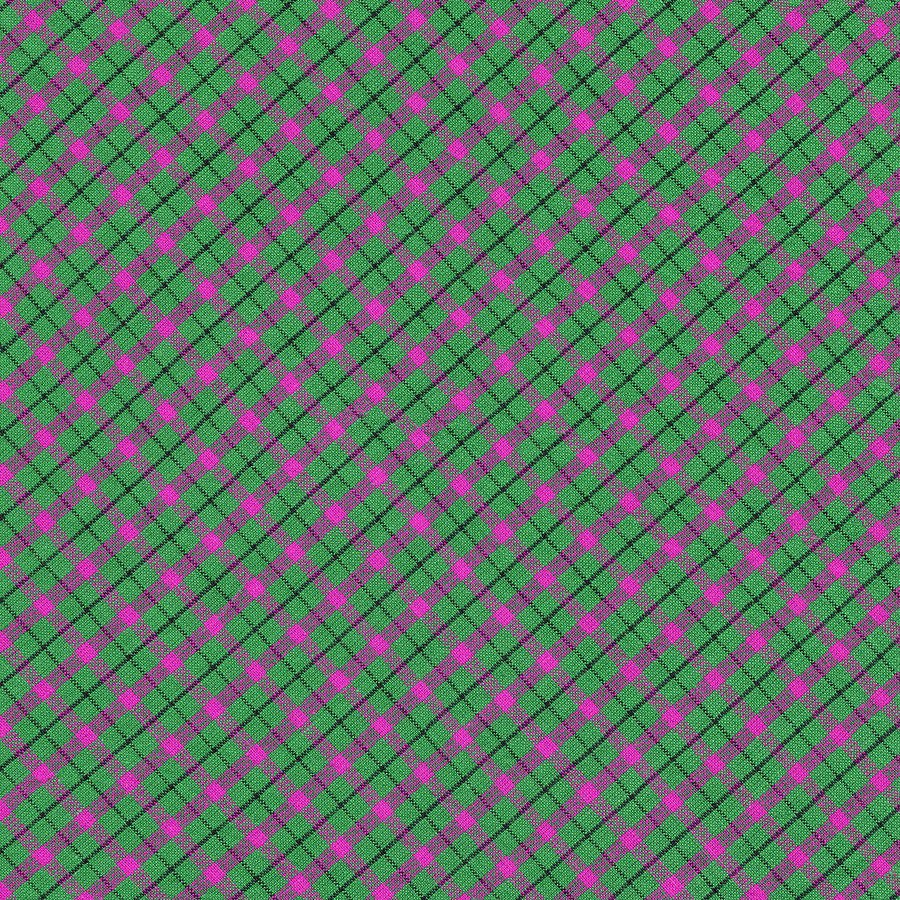 Green Pink and Black Diagonal Plaid Design Fabric Background Photograph by  Keith Webber Jr - Fine Art America