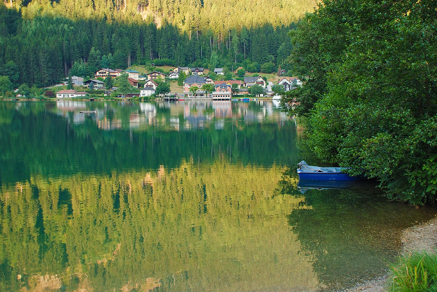 Green Reflections Photograph by Marco Busoni
