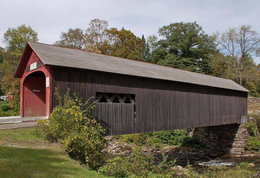 Green River Covered Bridge - Guilford Vermont Photograph by John Black