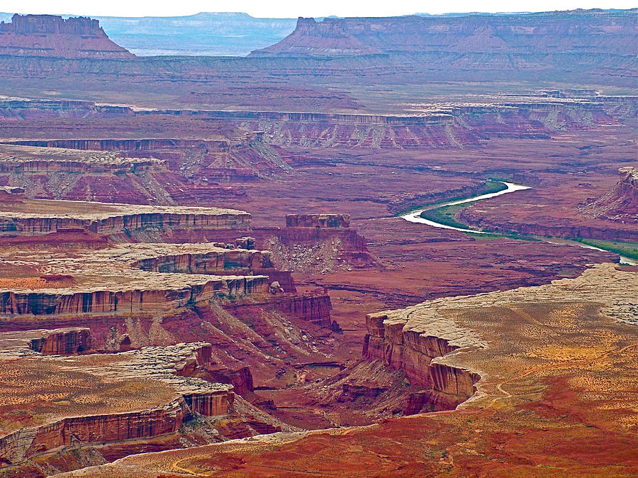 Green River Overlook In Island In The Sky Area Of Canyonlands National Park-utah Photograph by ...