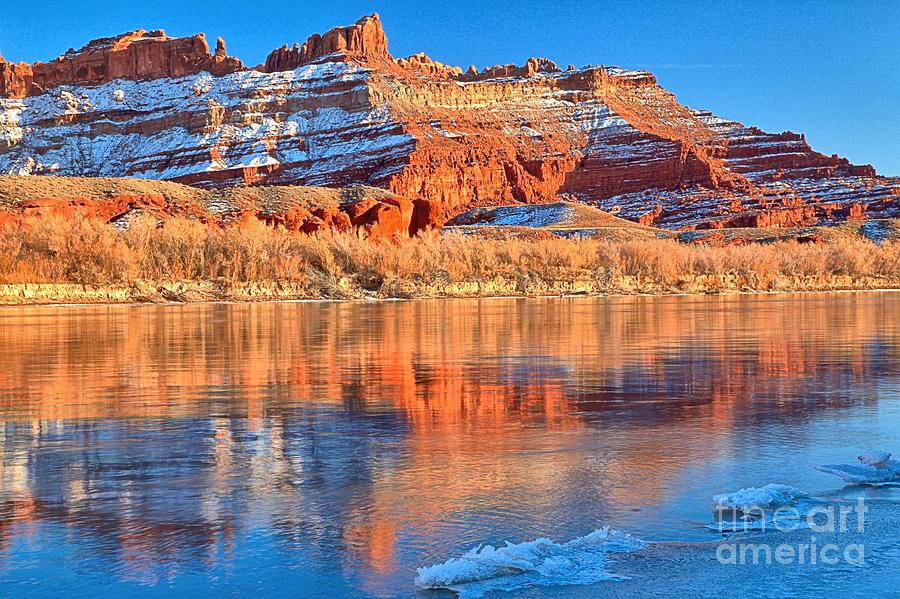 Green River Photograph - Green River Pastels by Adam Jewell