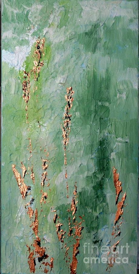 Green sea Painting by Susanne Baumann