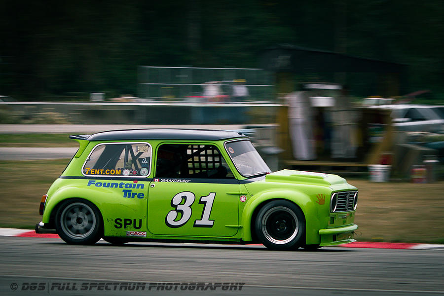 Car Photograph - Green Speed by DGS Full Spectrum Photography