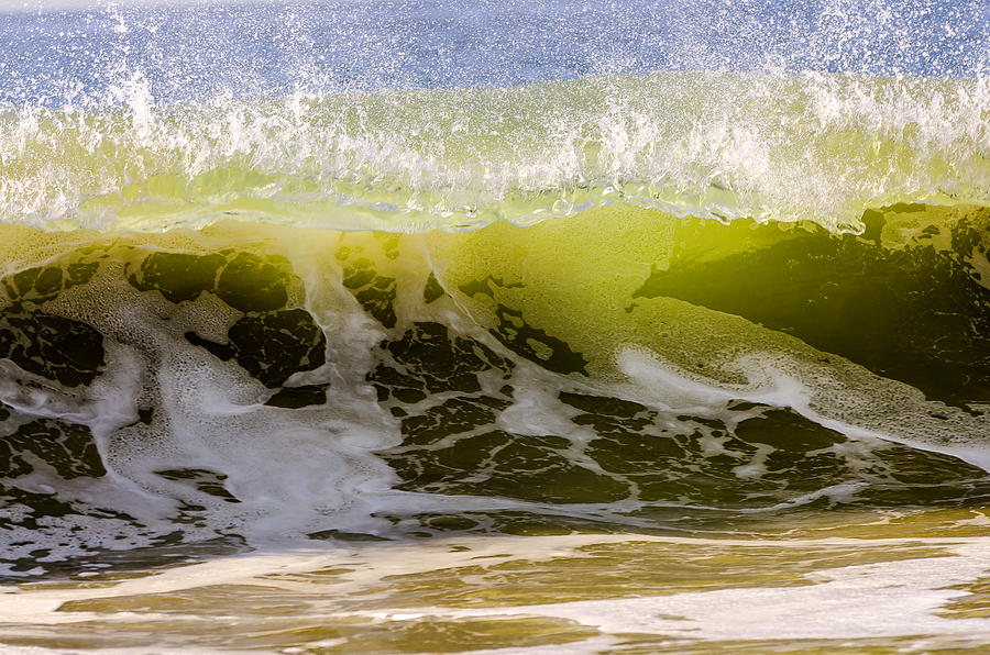 Green Summer Wave 2 Photograph by Maureen E Ritter