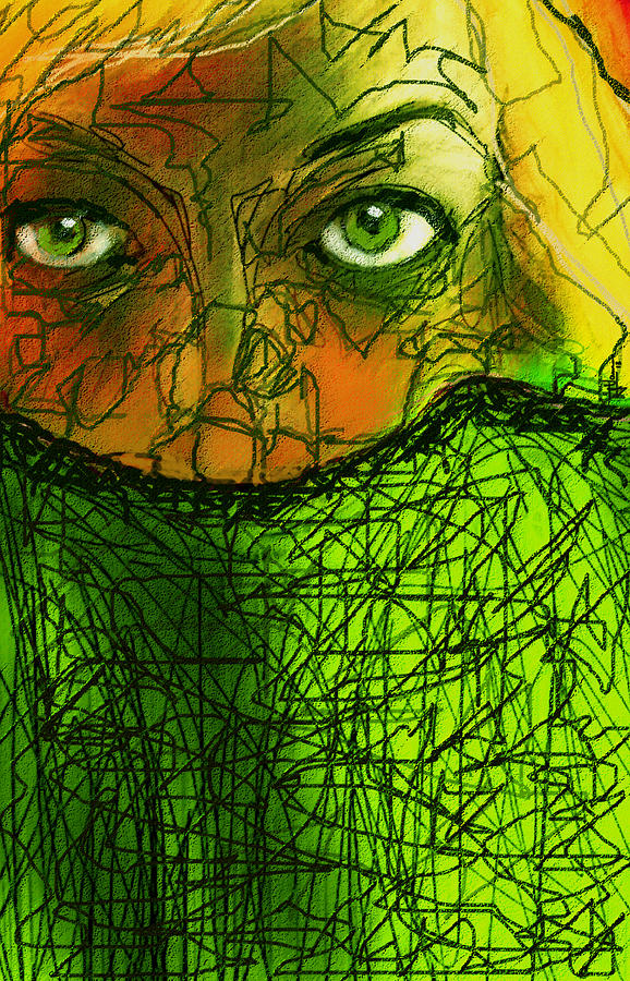 Green Veil Digital Art by Jim Vance