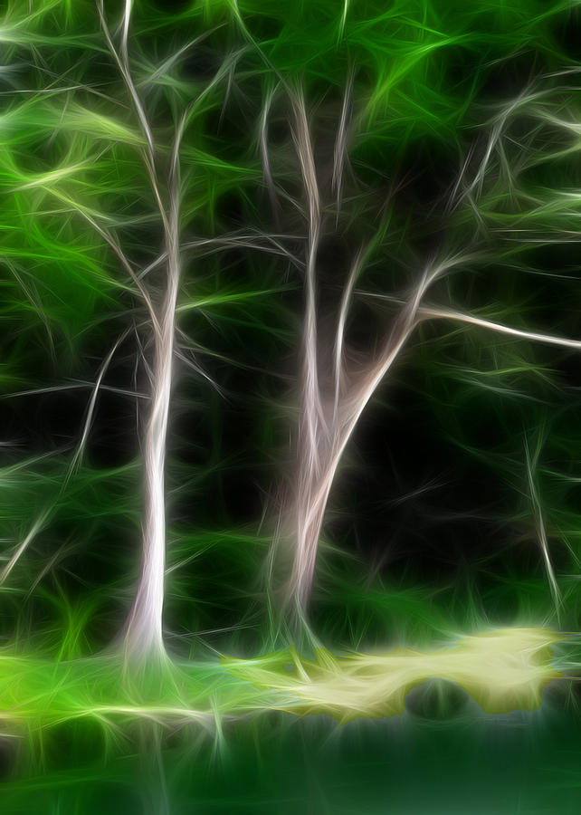Tree Digital Art - Greenbelt by Wendy J St Christopher
