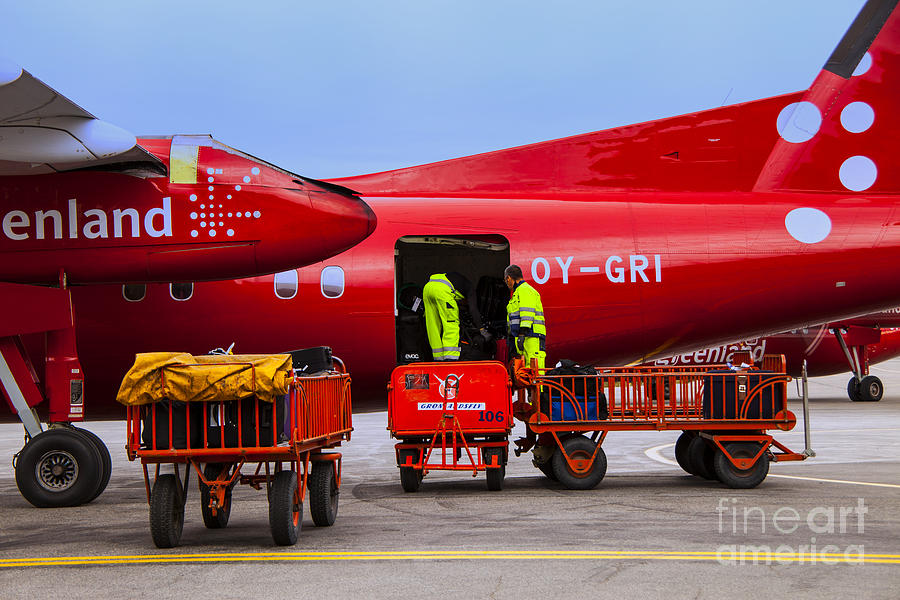 Greenland Air Photograph by Rick Bragan