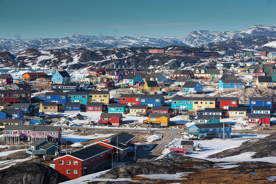 Greenland, Disko Bay, Ilulissat Photograph by Walter Bibikow - Fine Art ...