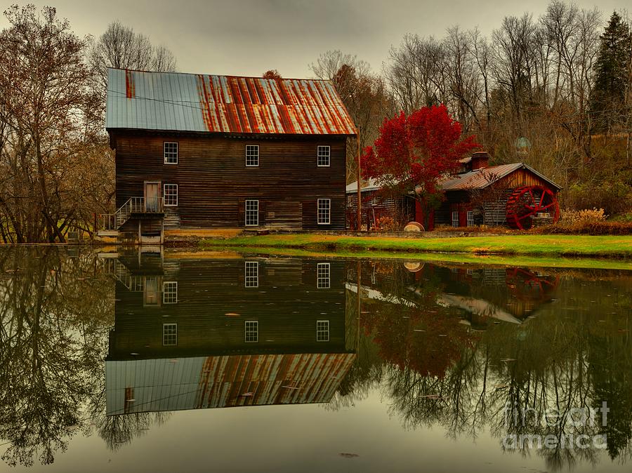 Greenville West Virginia Grist Mill Photograph by Adam Jewell