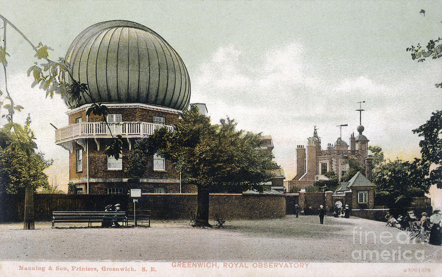 Greenwich Observatory Photograph by Mary Evans Picture Library