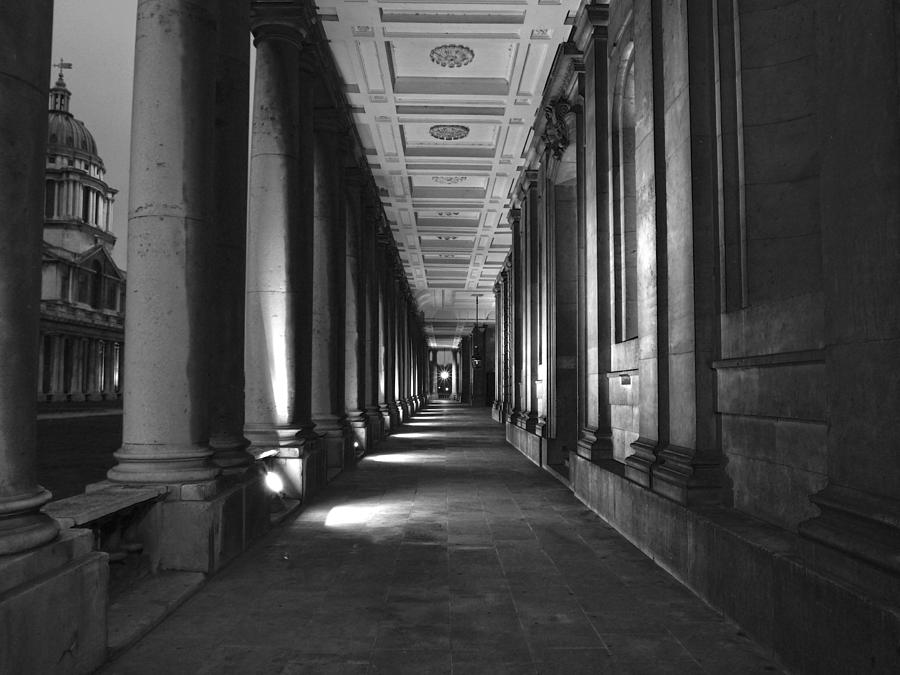 London Photograph - Greenwich Royal Naval College HDR BW by David French