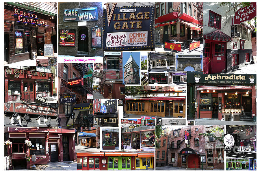 Greenwich Village Collage Photograph by Steven Spak