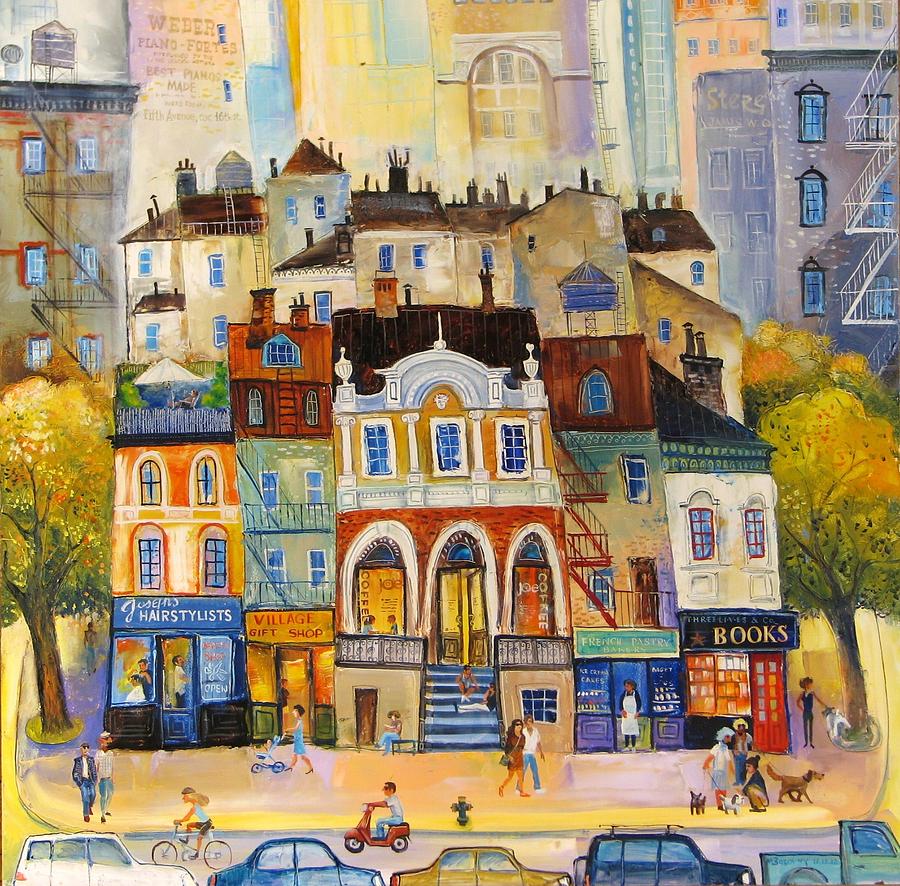 Greenwich Village New York Painting by Mikhail Zarovny