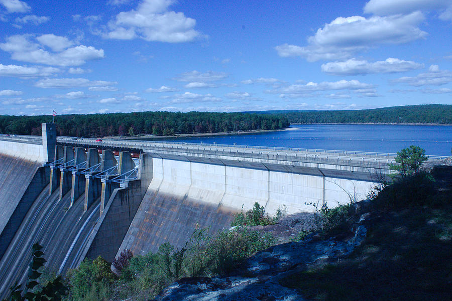 Greers Ferry Dam Photograph by Edward Hamilton - Fine Art America