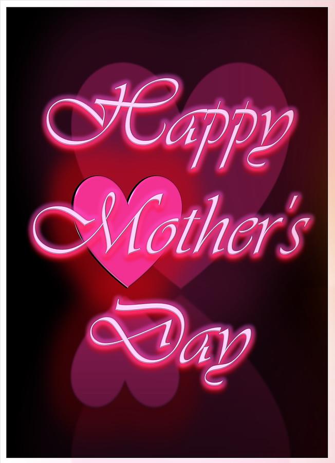 Greeting Card for Mothers 1 Digital Art by Cyril Maza
