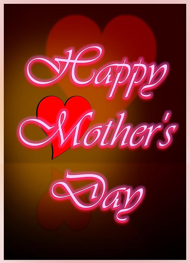 Greeting Card for Mothers 2 Digital Art by Cyril Maza