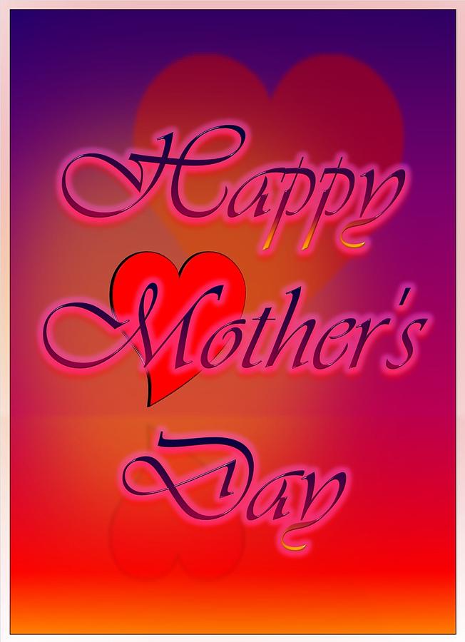 Greeting Cards for Mothers 4 Digital Art by Cyril Maza