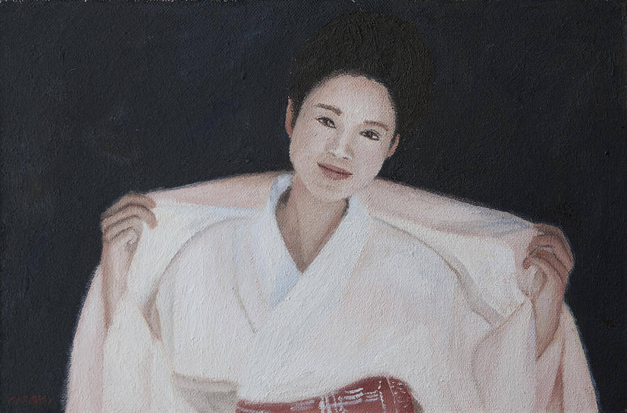 Greetings Painting by Masami Iida