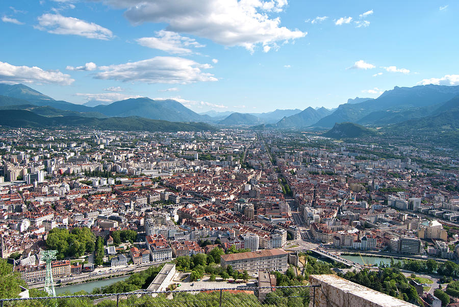Grenoble View Photograph by Sandreta